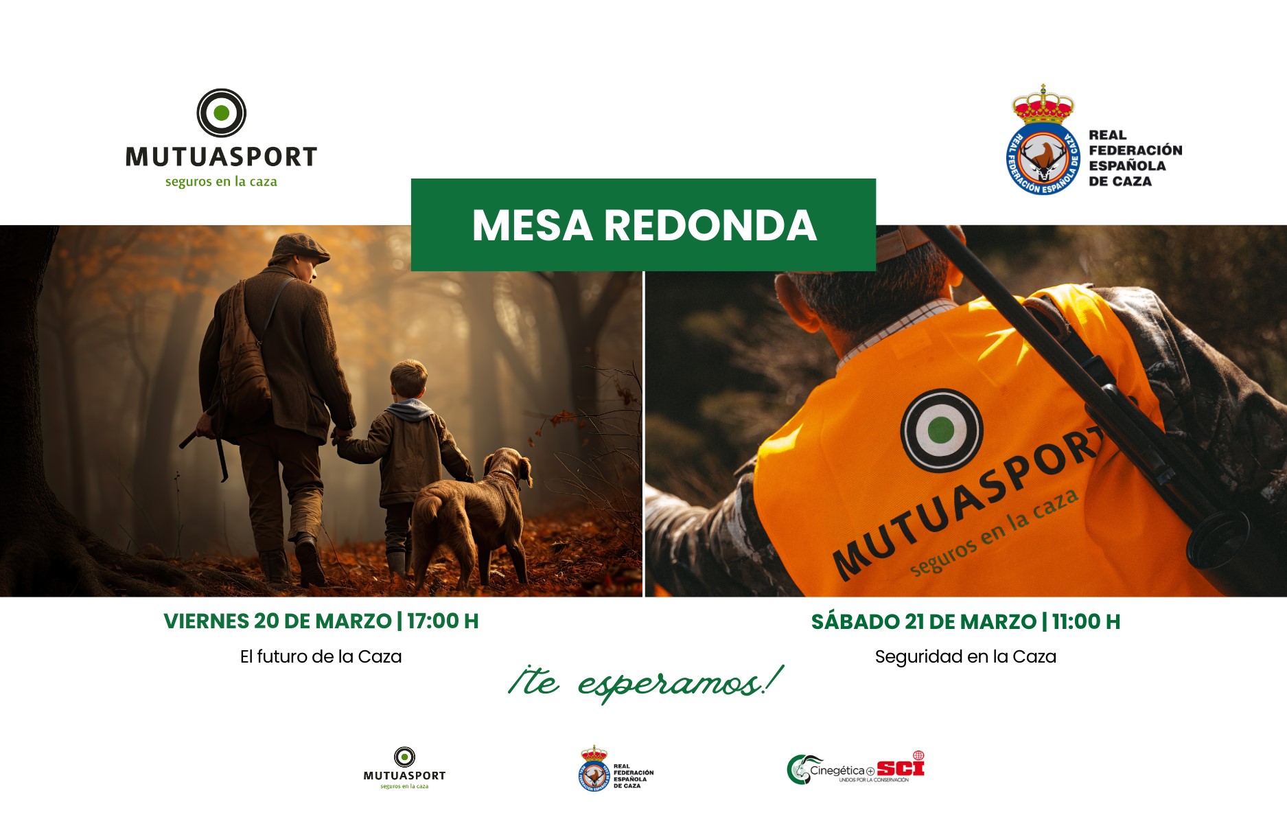 Mutuasport y la RFEC desvelan su agenda de actividades en la feria Cineg&eacute;tica+SCI 2026